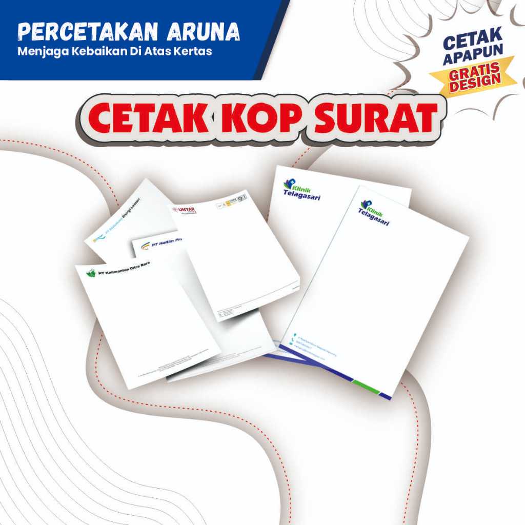 

JASA CETAK KOP SURAT A4 I F4