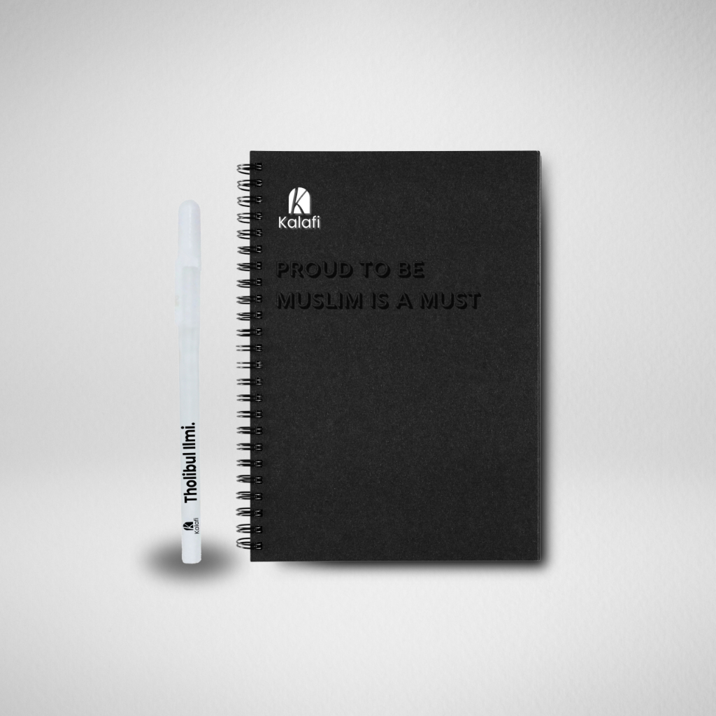 

Notebook Proud To Be Muslim is A Must + Pen Tholibul Ilmi