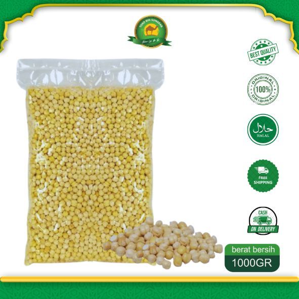 

kacang arab 1 kg PROMO TERLARIS Kacang Arab India Chickpea 1kg Roasted Chickpeas Jagung Arab Gift Haji Kacang Arab India Matang 1kg Makanan Ringan Snack Oleh Oleh Haji dan Umroh Arab 1Kg Original Roasted Chickpea Hummu