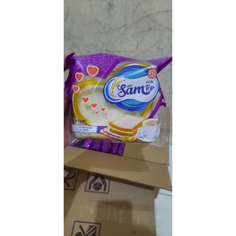

ROTI PANGGANG SAM TOP BLUBERY