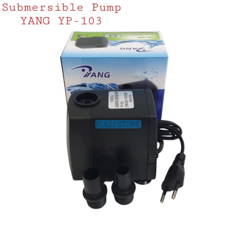 YANG YP 103 Pompa Air Celup Aquarium Ikan Submersible Pump YP103
