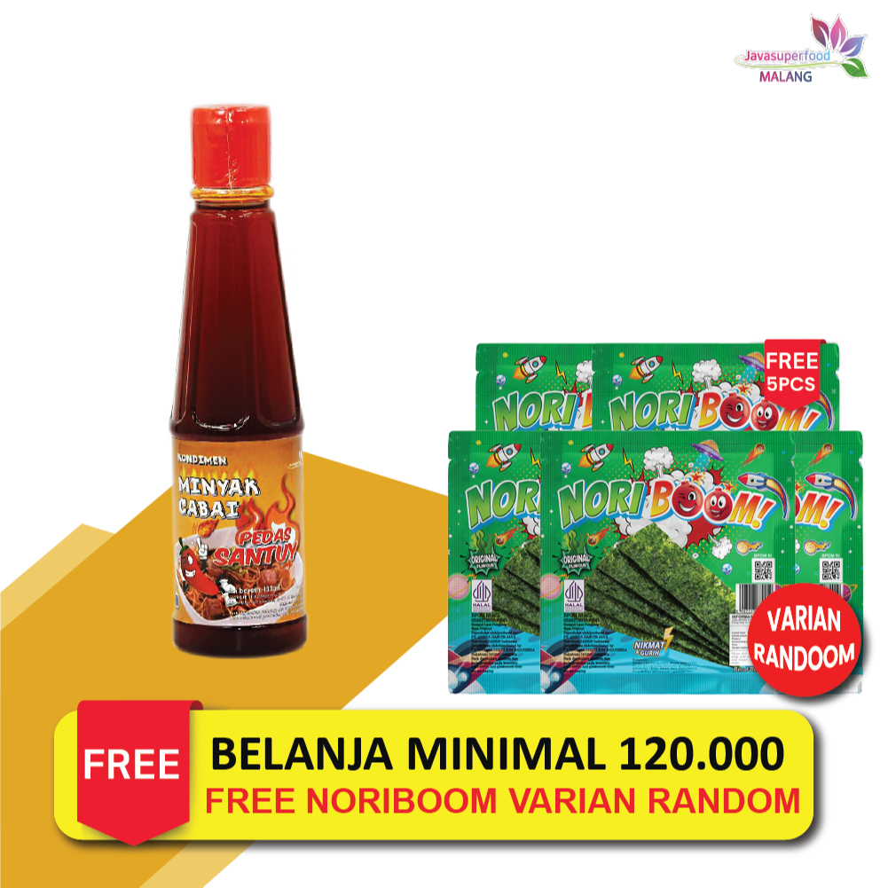 

Minyak Cabai Santuy /Chili oil 135 ml
