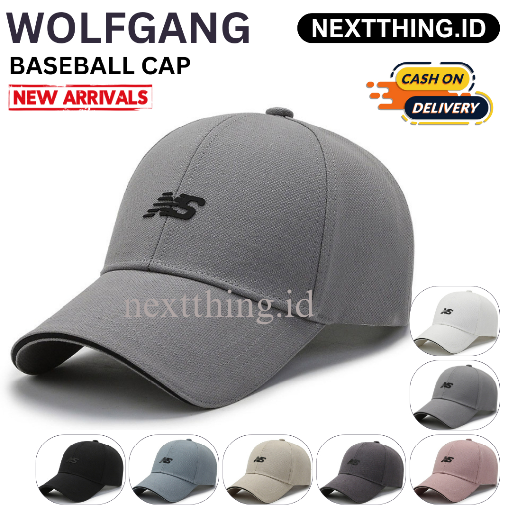NEXTTHING.ID - WOLFGANG NARASON topi pria topi wanita topi baseball topi trendy topi NARASON