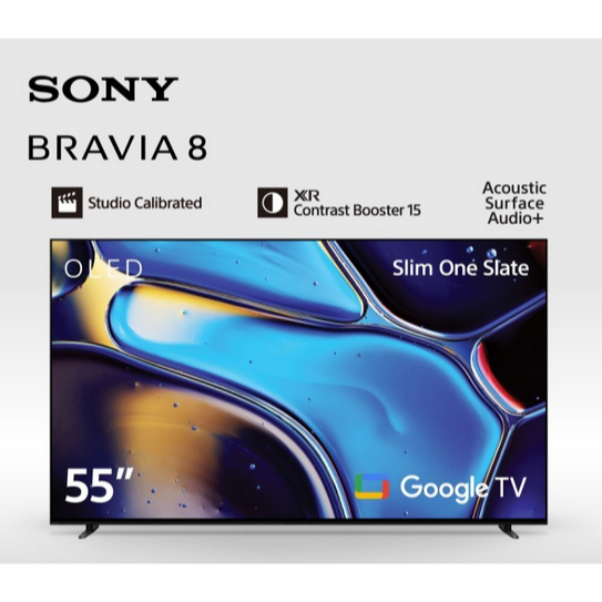 SONY Bravia 8 OLED 4K HDR Google TV 55 Inch K-55XR80