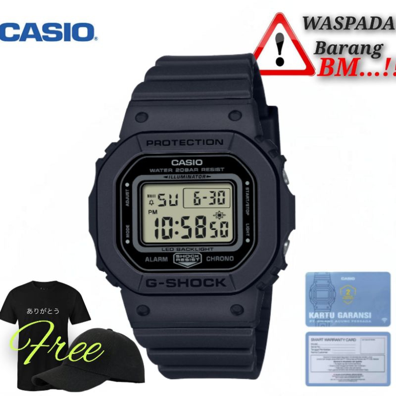 Jam Tangan Wanita G-SHOCK GMD-S5600BA-1DR / ORIGINAL G-SHOCK GMD-S5600BA-1DR