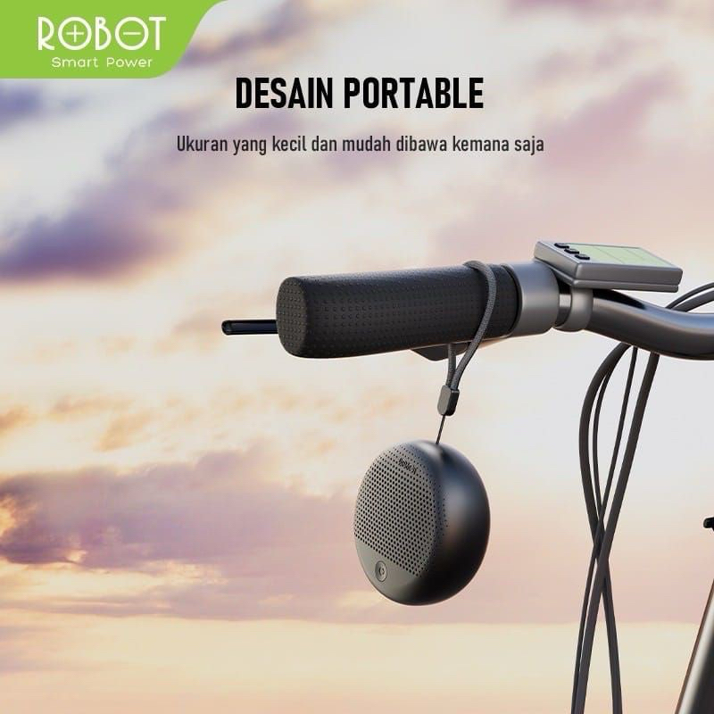 SPEAKER BLUETOOTH ROBOT RB30 TWS CHIP 5.1 PORTABLE ROBOT RB30 TWS TRUE WIRELESS