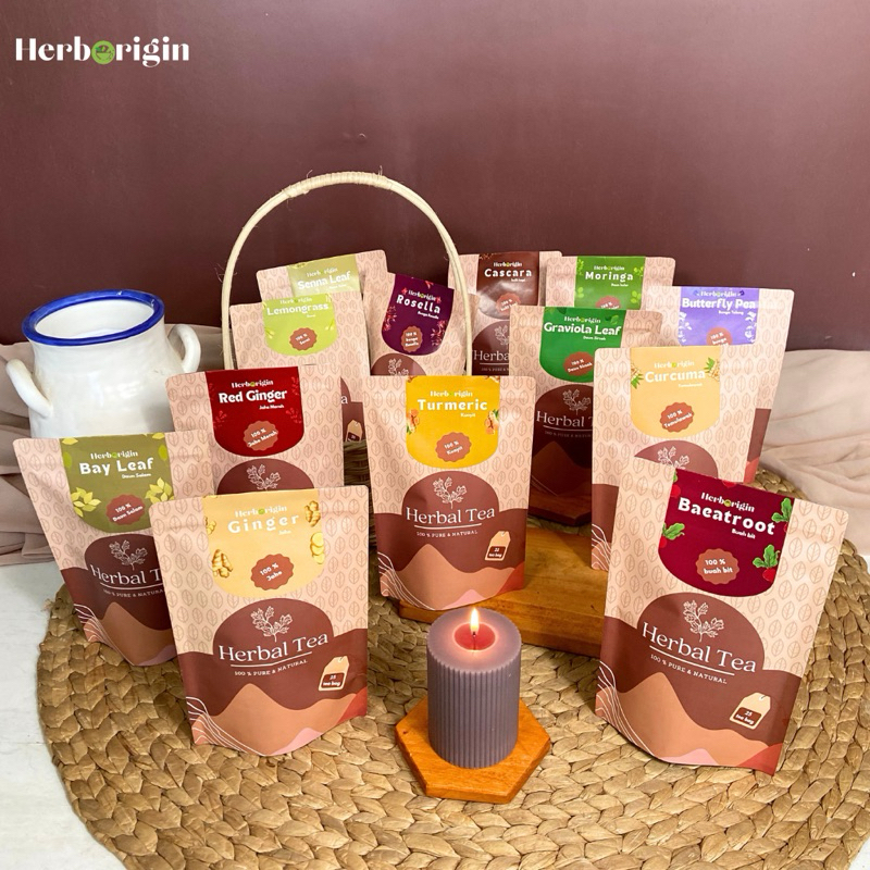 

Herborigin - TEH HERBAL BERBAGAI VARIAN KEMASAN POUCH PREMIUM 100% MURNI TEH HERBAL CELUP MURNI TEH CELUP MURAH