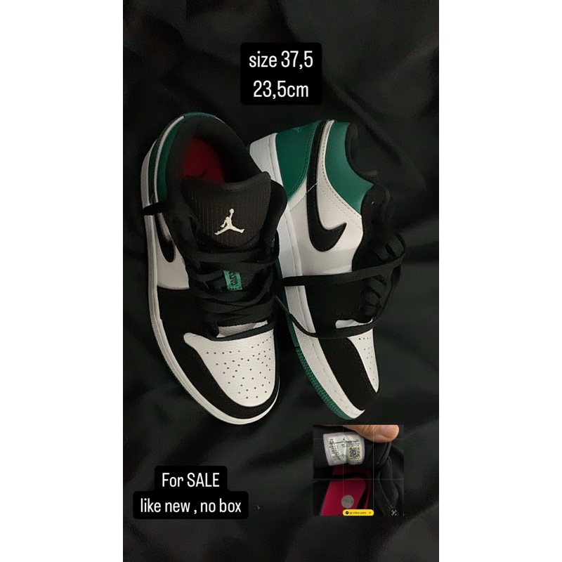 Air Jordan 1 Low Mystic Green GS