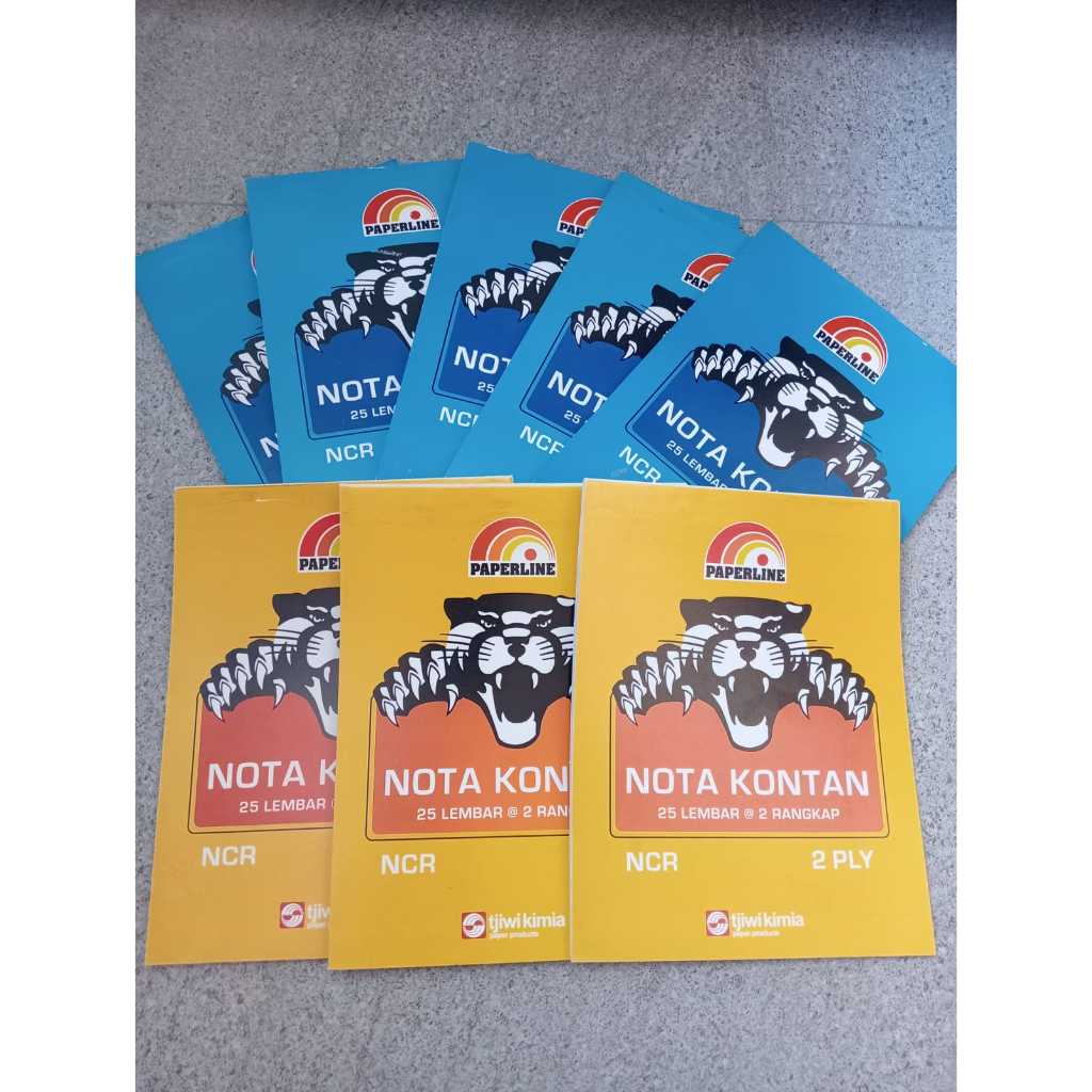 

Paperline Nota Kontan 2 ply dan 3 ply 50 lembar