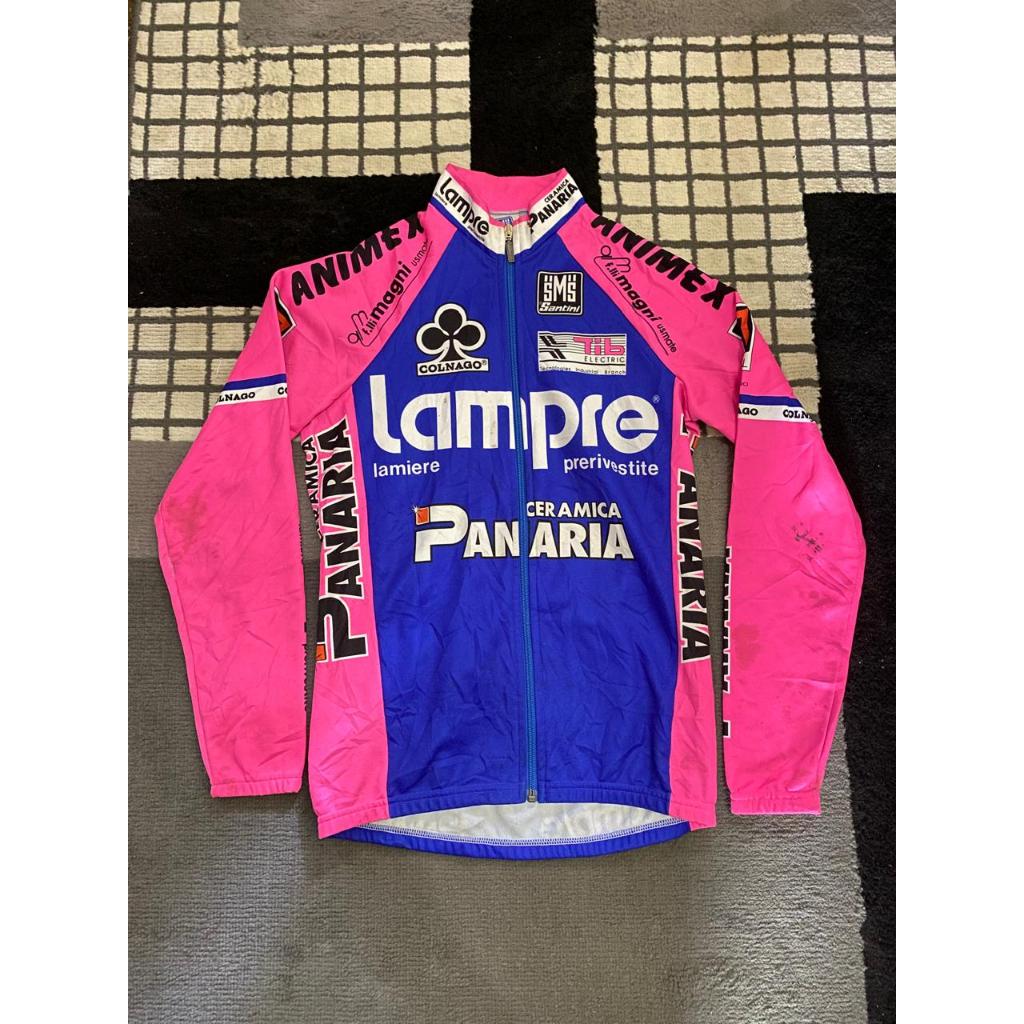 Jersey Colnago Team lampre Panaria Vintage Road bike Sepeda balap jadul