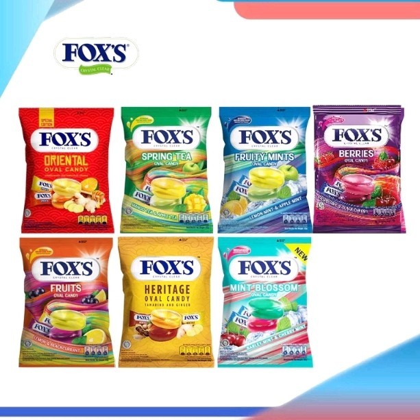 

dyqan Permen FOX's Oval Candy 125 gr