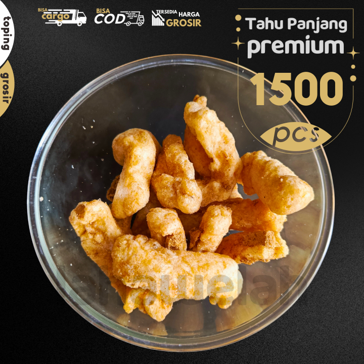 

GROSIRAN - 1500pcs Cuanki Tahu KERITING PREMIUM 10x150pcs by Lahawelah