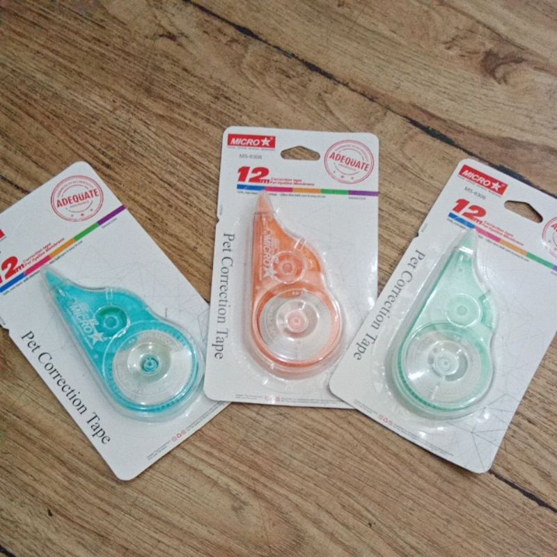 

Penghapus pulpen kertas/ Correction tape MICRO MS-6306