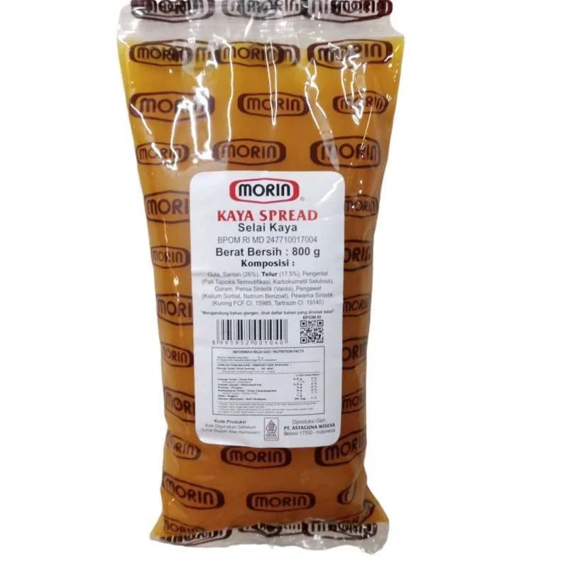 

Morin Kaya 800gr Paste Kemasan Selai Srikaya