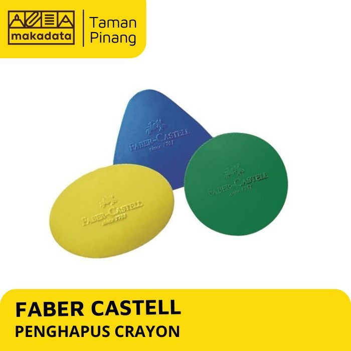

FABER CASTELL PENGHAPUS CRAYON / STIP CRAYON (1 PCS)