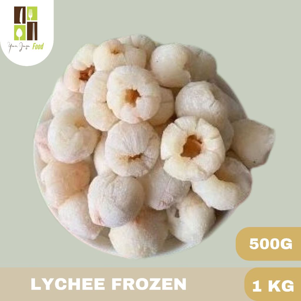 

Lychee Frozen / Leci Beku / Buah Leci Frozen / Leci IQF / Kemasan 1 KG / 500g