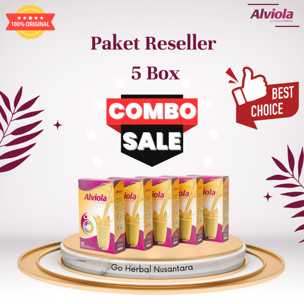 

Paket susu Alviola 5 Box Premium Atasi Nyeri Sendi Otot Tulang Lutut Tanpa Efek Samping dengan Susu Alviola Berkhasiat Susu Memperkuat Kepadatan Tulang
