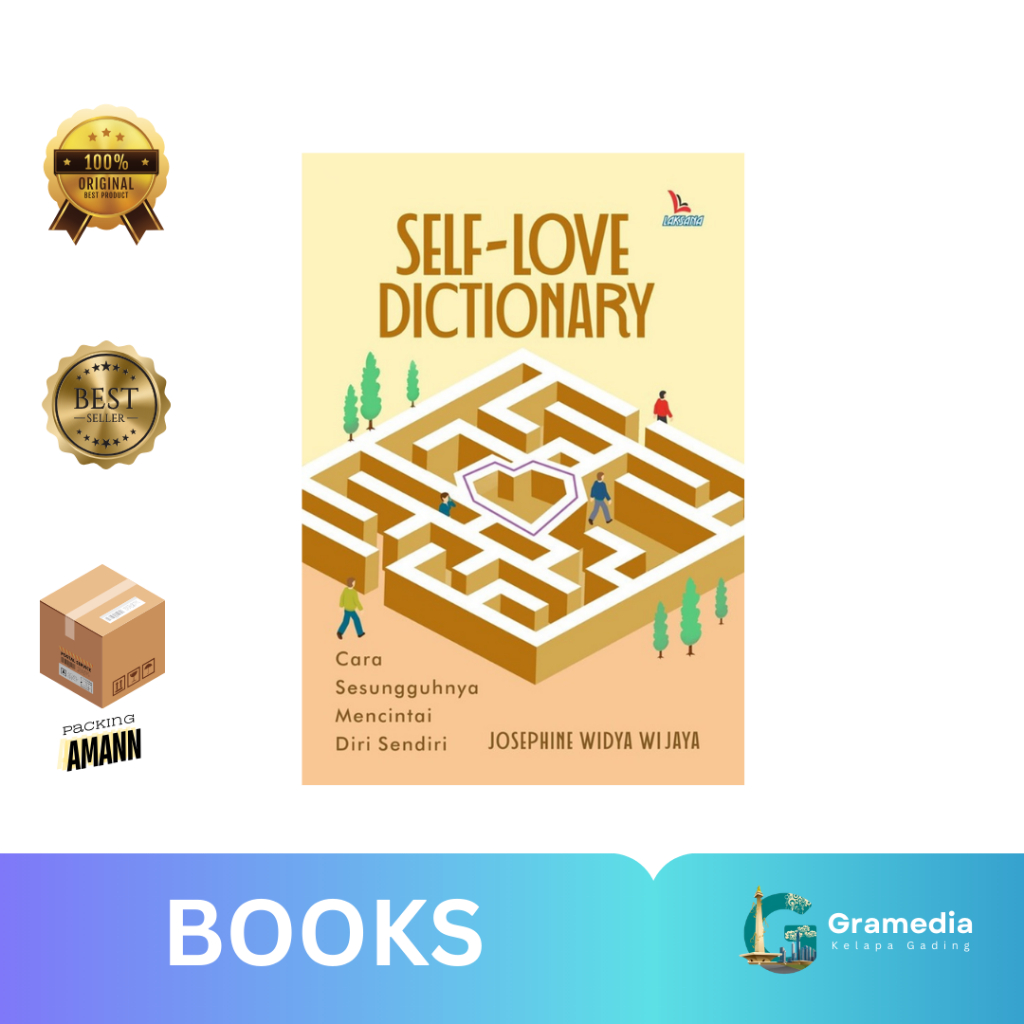 Gramedia MKG - Buku Bacaan Self-Love Dictionary - Josephine Widya Wijaya