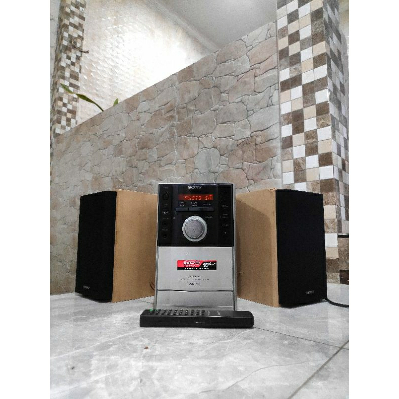 Speaker Sony Micro Hifi Bookshelf Second Original