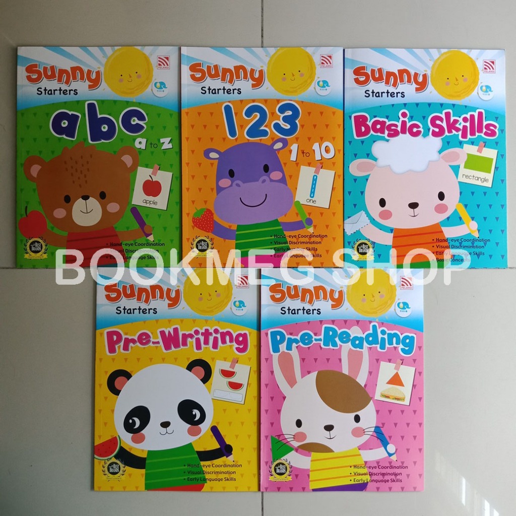 BUKU PRESCHOOL SUNNY STARTERS 1 - 5