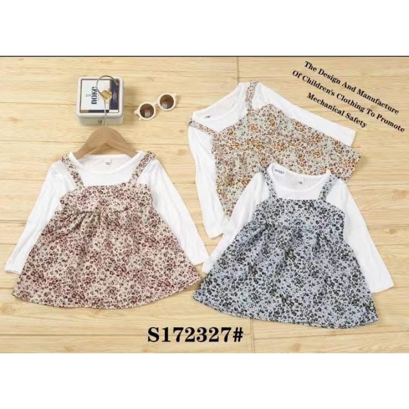 DRESS ANAK CEWEK / BAJU PEREMPUAN 1-4 TAHUN IMPORT