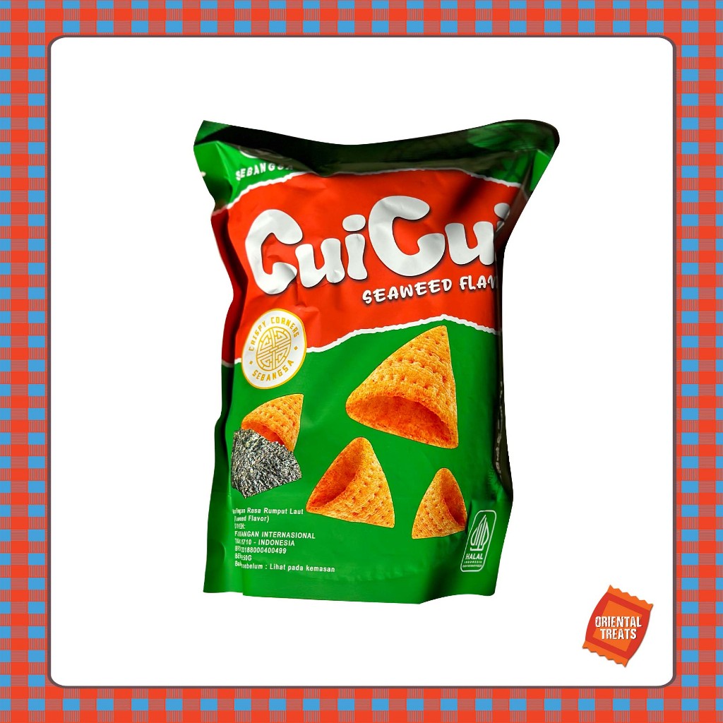 

[HALAL] Cuicui Sebangsa Makanan Ringan Seaweed Flavour 50GR