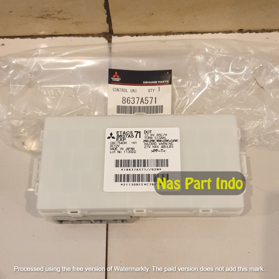 Etacs 8637A571 Asli Mitsubishi Triton