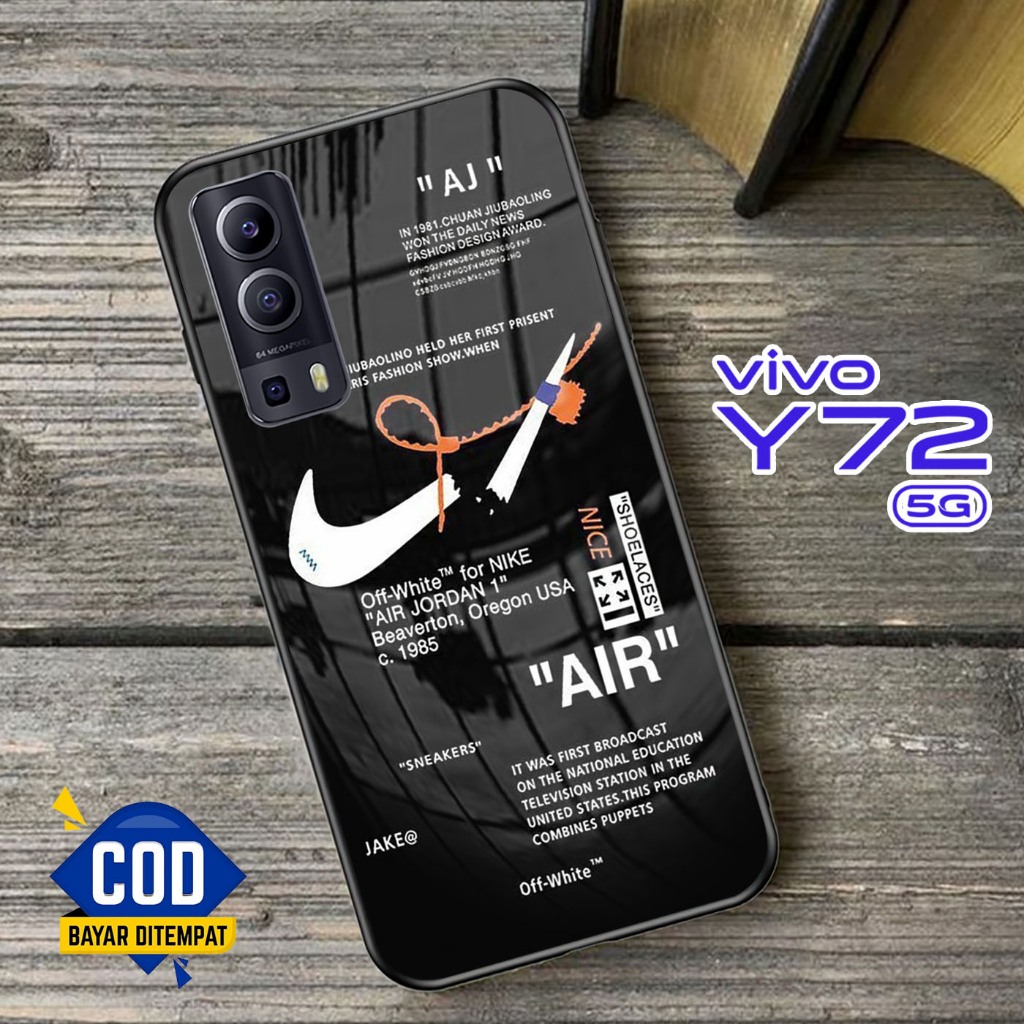 Softcase Kaca VIVO Y72 (5G) - Case Handphone VIVO Y72 (5G) [T70].