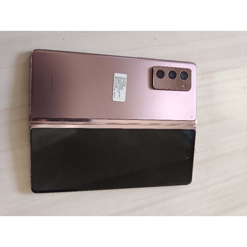 samsung z fold 2 minus lcd,sama batre bawah