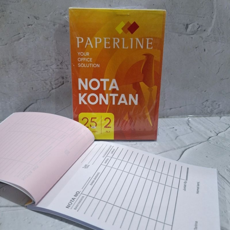 

Nota Paperline K2 khusus instant/sameday