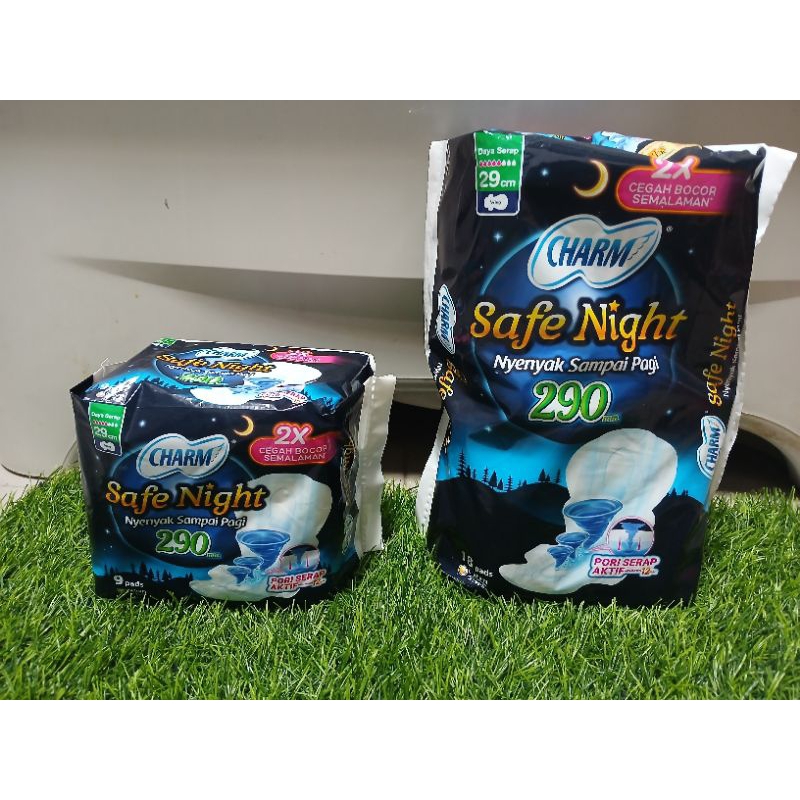 Pembalut charm safe night
