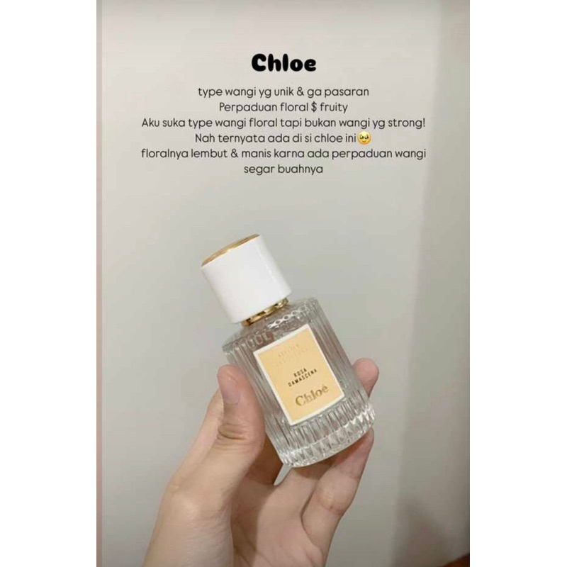 PARFUM CHLOE | Floral & Fruity