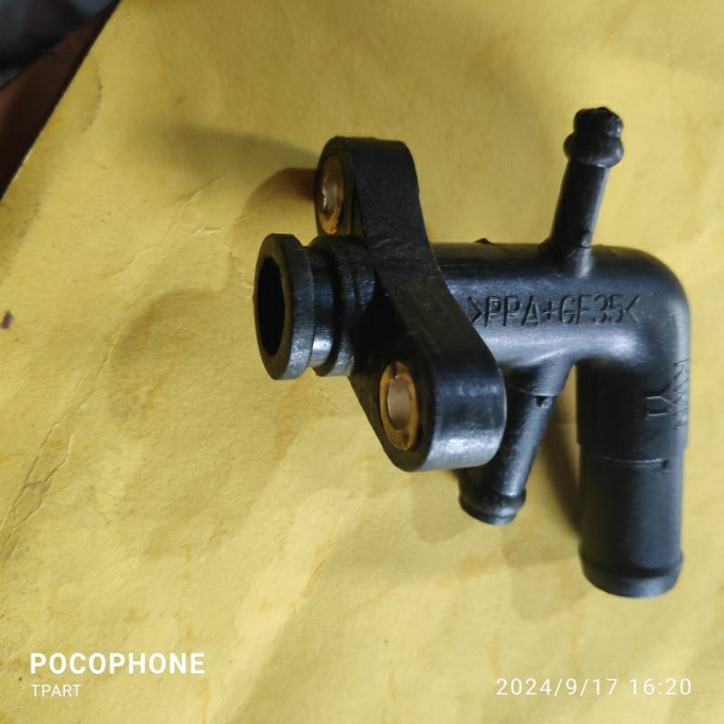 pipa T radiator vario 125
