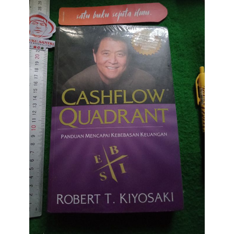 Buku Motivasi : Cash flow Quadrant by Robert Kiyosaki.