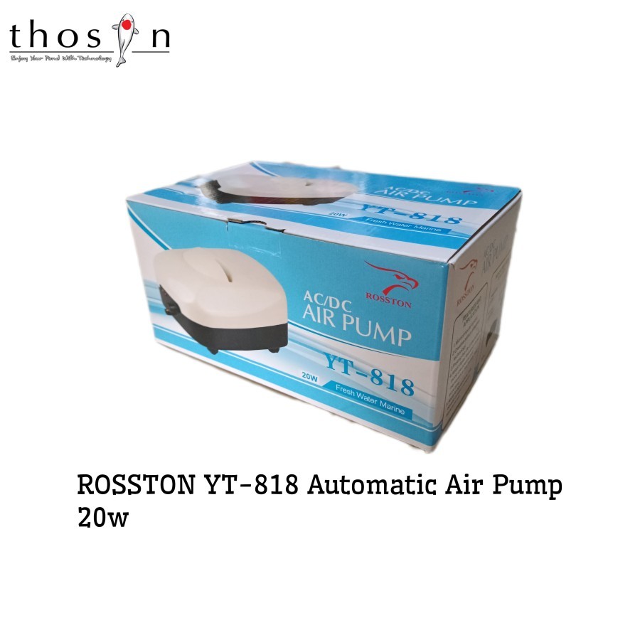 Mesin Aerator Pompa Udara Gelembung Kolam ROSSTON air pump AcDc YT-818