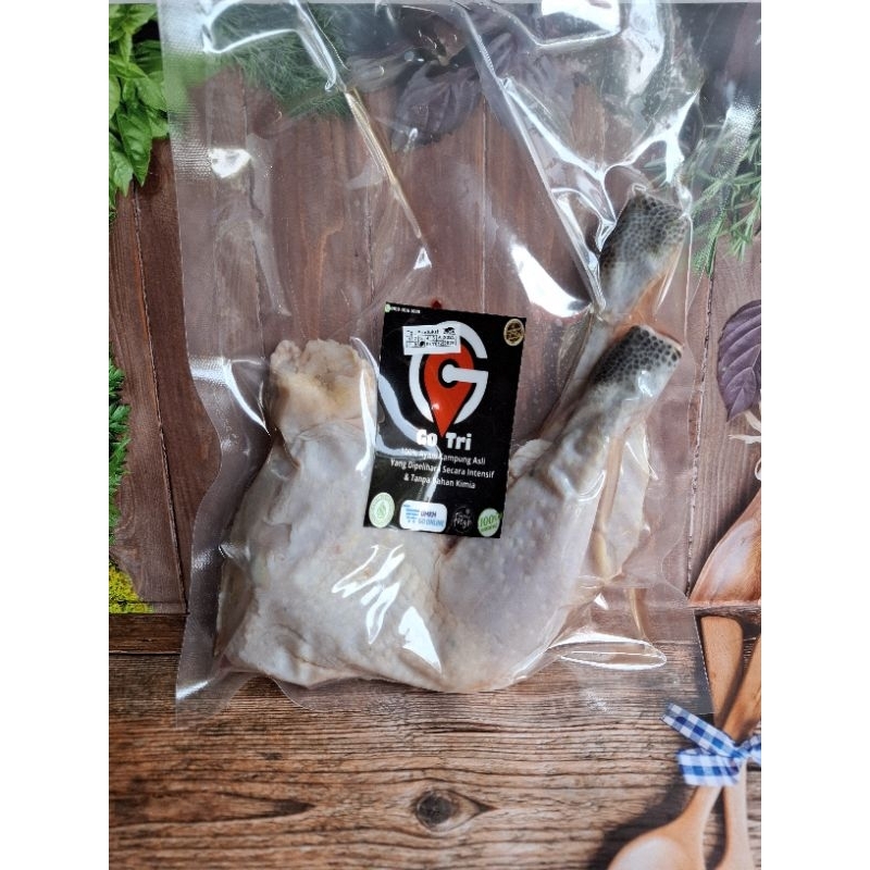

Paha Ayam Kampung Asli Organik Isi 2 Pcs ( Paha Atas&Bawah )