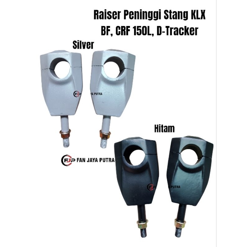 RISER PENINGGI STANG FATBAR SATU SET | RISER KLX BF/CRF150L CB 150R | RISER STANG KLX DTRACKER CRF