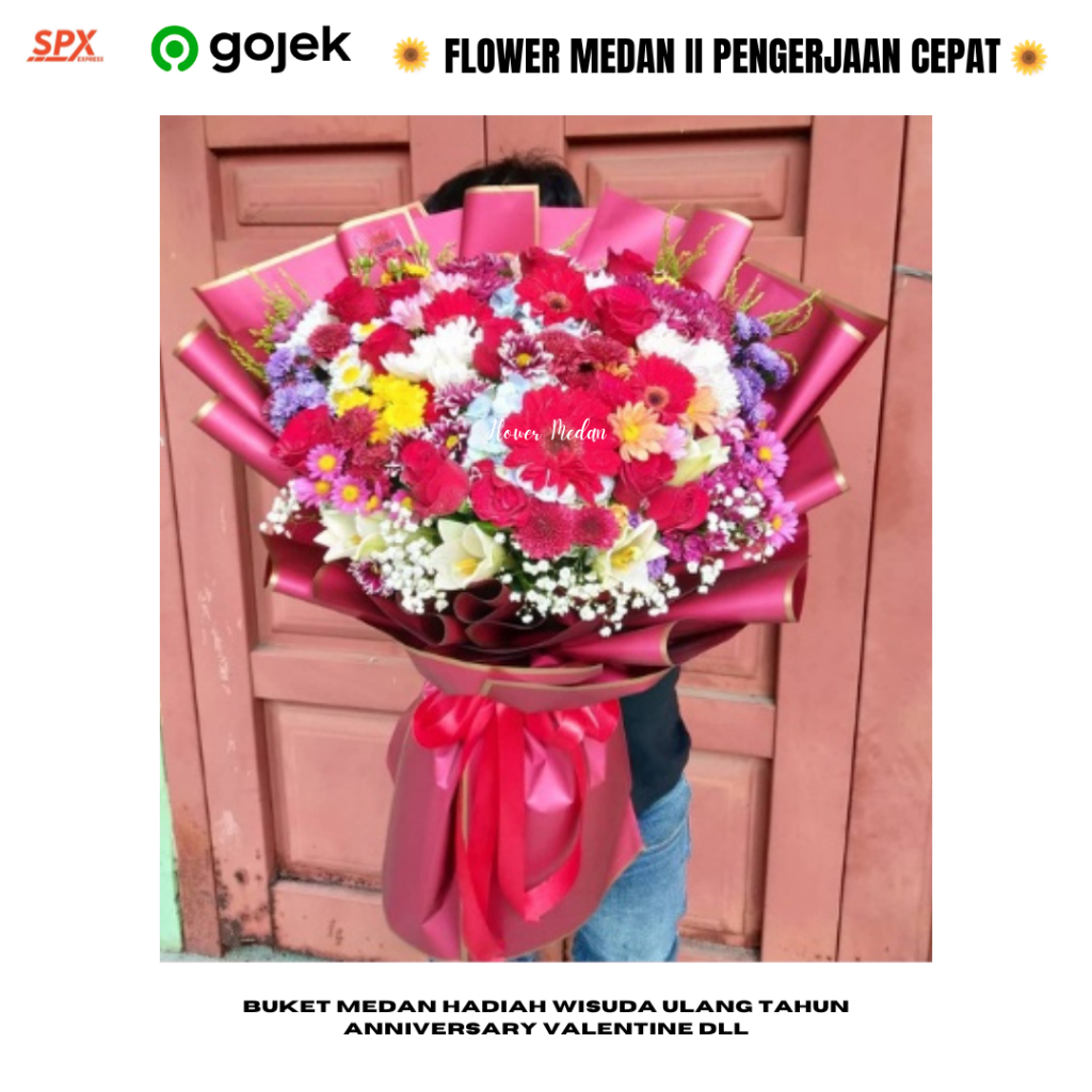 flower medan buket wisuda medan mawar asli buket murah