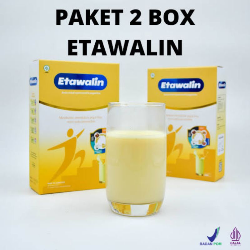 

2 Box Etawalin - Susu Kambing Etawa Tingkatkan Kepadatan & Kesehatan Tulang Sendi Susu Anti Asam Urat Rematik Reumatik Nyeri Sendi