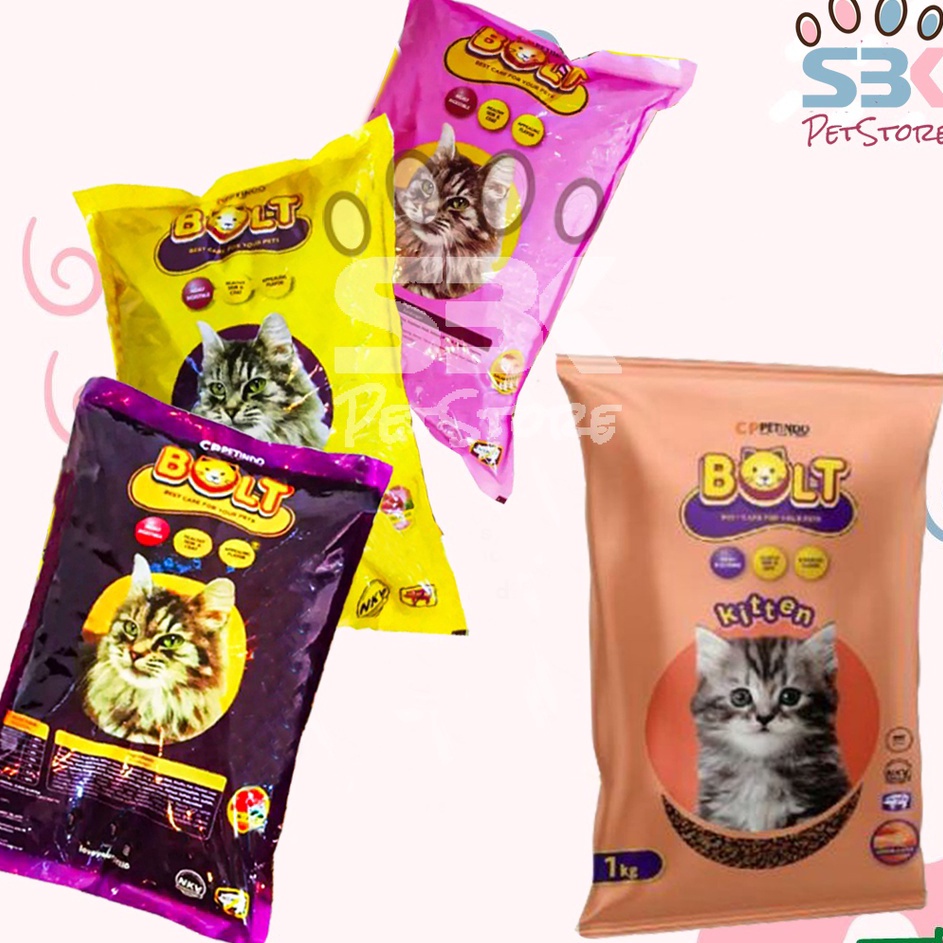 Grosir  Bolt Makanan Kucing Kering Cat Food