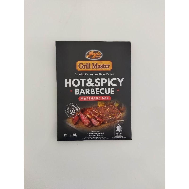 

Grill master hot & spicy bbq
