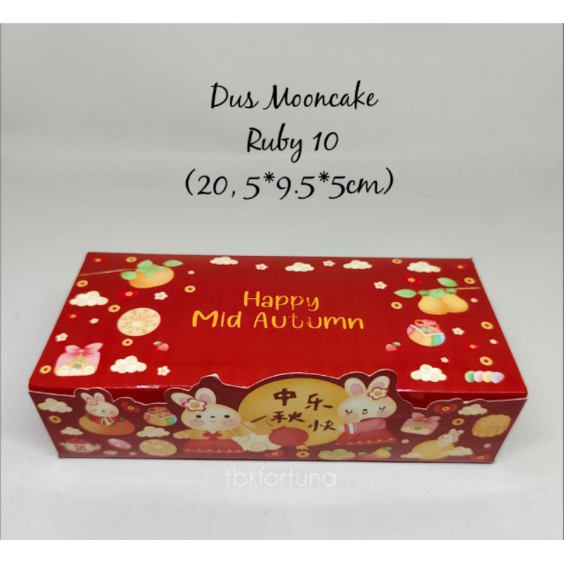 

Dus Mooncake Ruby 10 Merah JMS