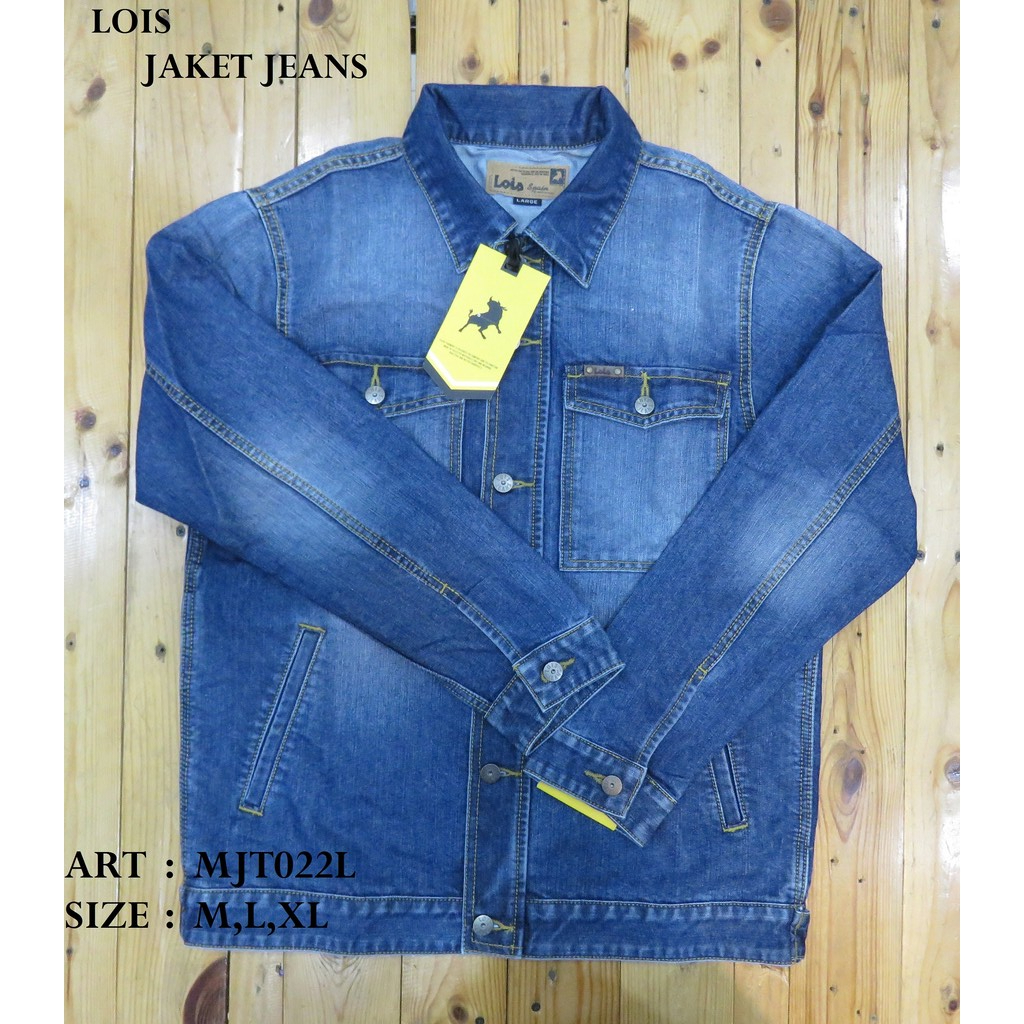 JAKET JEANS PRIA MEREK LOIS BRAND ORI PRICE Rp.677.900