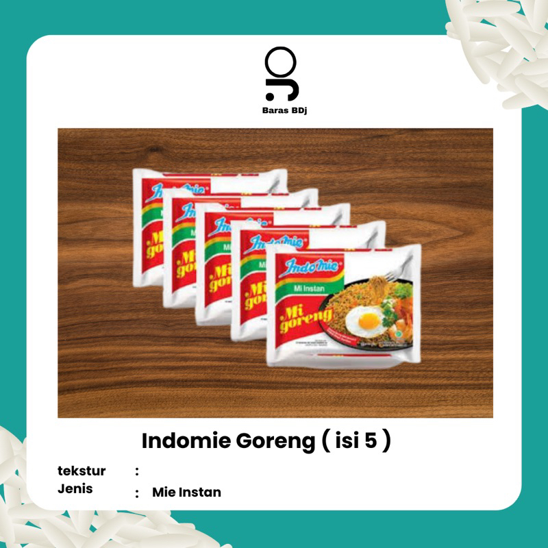 

Indomie Goreng Paket 5 Pcs Promo