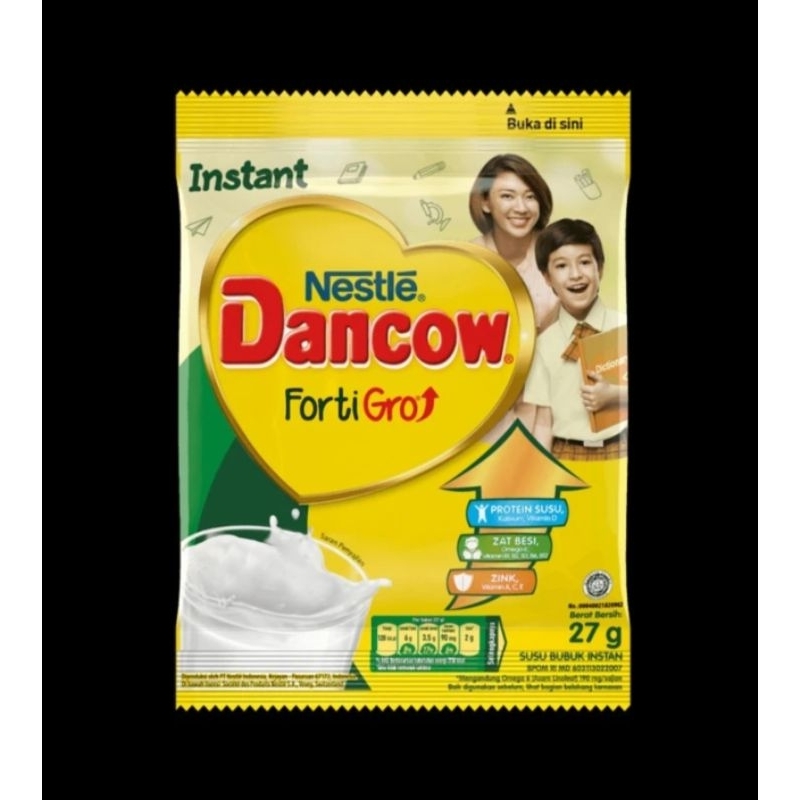 

Dancow Putih Susu Sachet 1 Renceng Isi 10 sachet