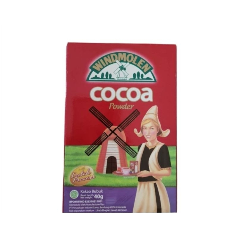 

windmolen Cocoa Powder 40gr Bubuk Coklat