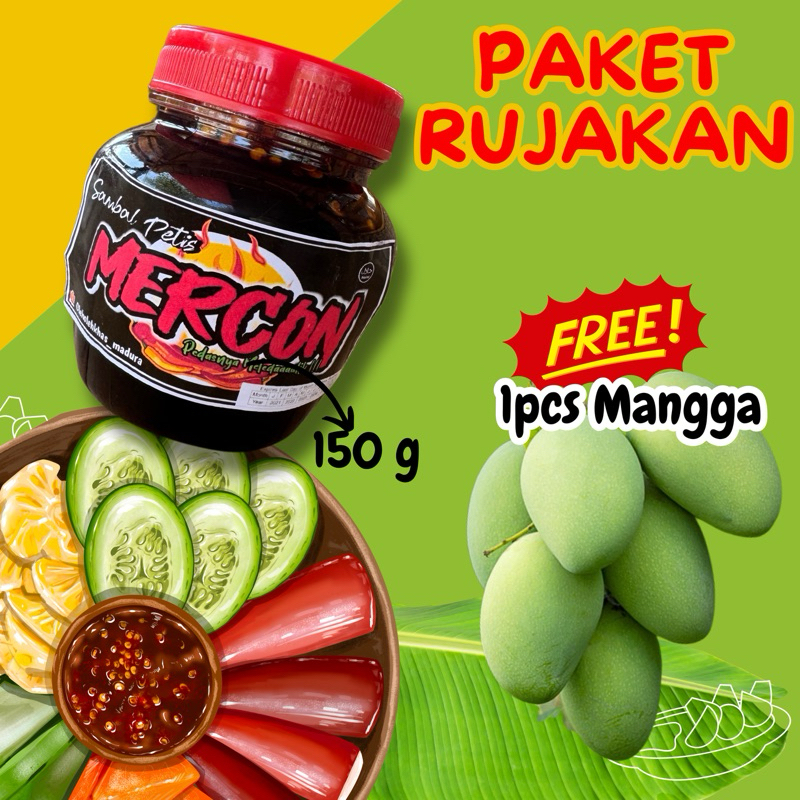 

(Sakera) 150g PETIS MERCON FREE MANGGA MUDA