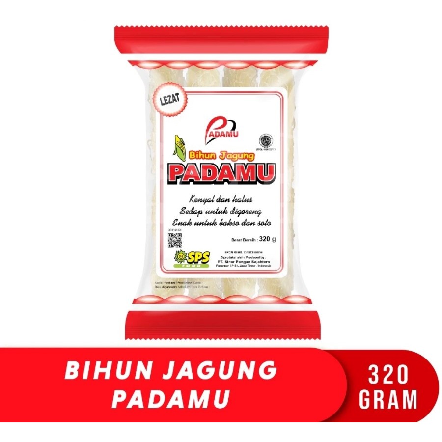 

Padamu Bihun Jagung Merah 320 Gram / 320Gram - Bijag Merah Per Pack isi 4 Keping