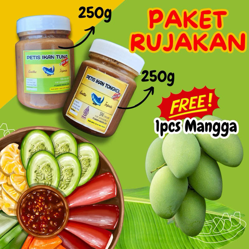 

(Sakera) PAKET HEMAT FREE MANGGA 250g+250g PETIS TUNA DAN TONGKOL MDR