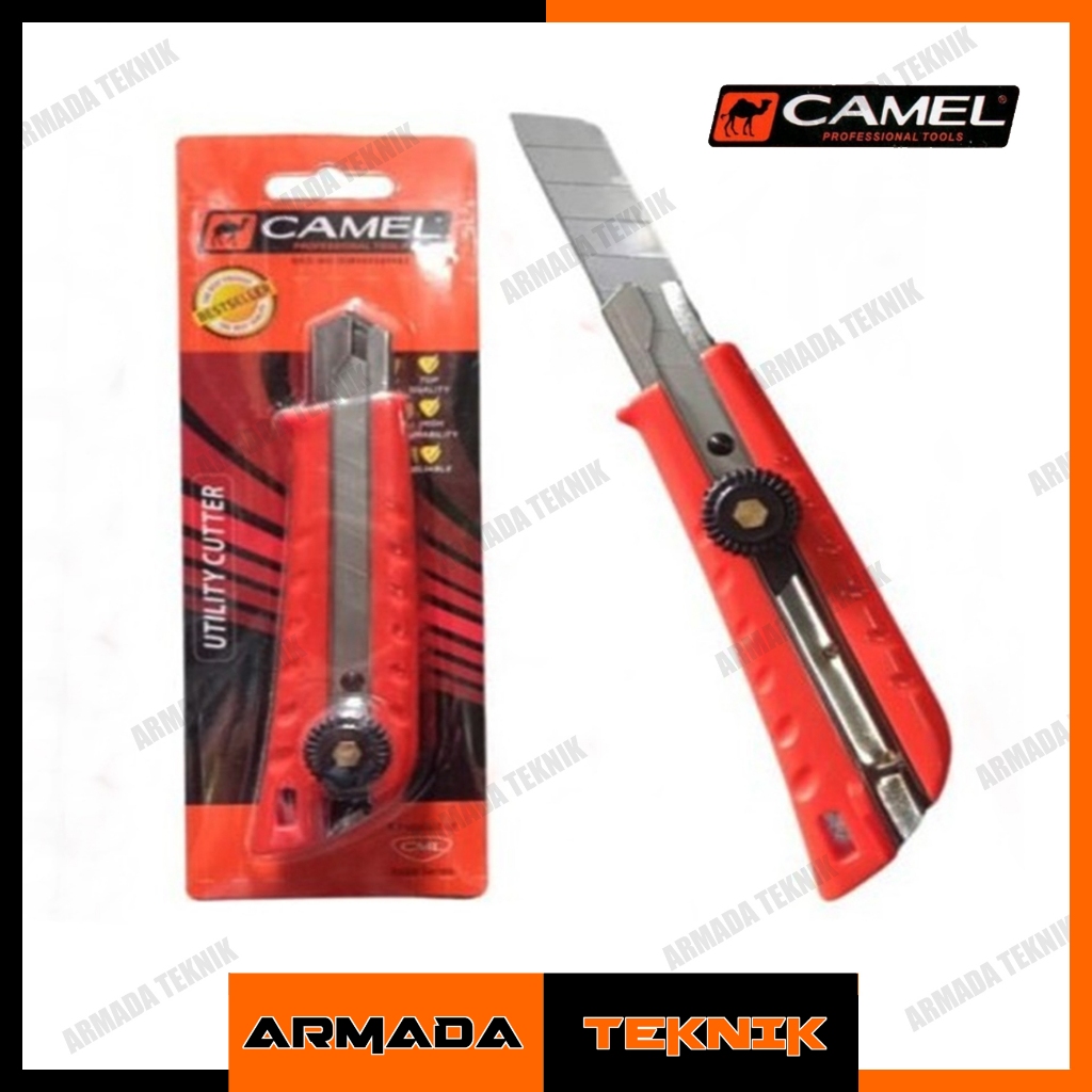 

Pisau Cutter Besar Model Putar L500 Camel